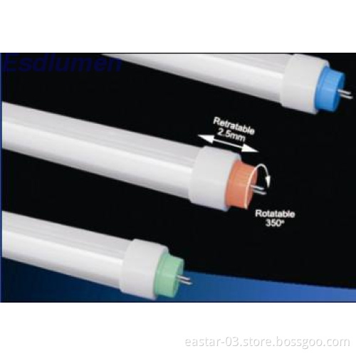 Esdlumen Rotatable LED tube T8 CE ROSH FCC Approved LED Tube